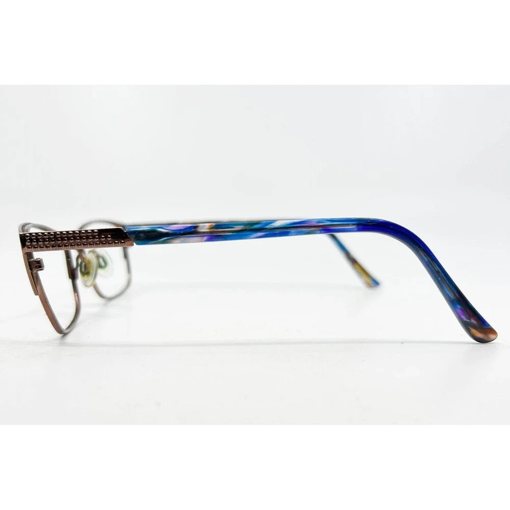 Via Spiga Eyeglasses Women Brown Blue Zyloware 53-15-135 560